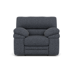 Gino Recliner Armchair - Power Recliner Armchair with USB F8 - Power Recliner with USB Sterling Home 6 Hopsack Midnight 70005