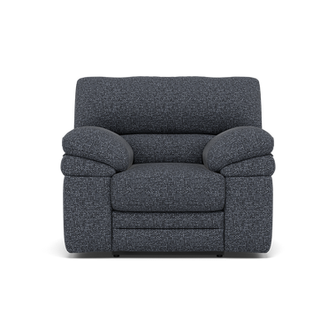 Gino Recliner Armchair - Power Recliner Armchair with USB F8 - Power Recliner with USB Sterling Home 6 Hopsack Midnight 70005