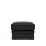 Gino Storage Footstool - Storage Stool Cat 55 Footstools Sterling Home 3 Cat-55/72 New Club Dark Grey Wooden Feet