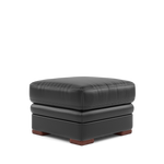 Gino Storage Footstool - Storage Stool Cat 55 — Cat-55/72 New Club Dark Grey / Wooden Feet, gallery image 3