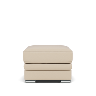 Gino Storage Footstool - Storage Stool Cat 60 Footstools Sterling Home 5 Cat-60/05 Montana Bone China Metal Feet