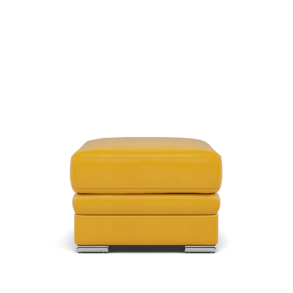 Gino Storage Footstool - Storage Stool Cat 60 Footstools Sterling Home 9 Cat-60/10 Montana Sunburst Metal Feet