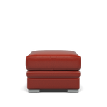 Gino Storage Footstool - Storage Stool Cat 60 Footstools Sterling Home 11 Cat-60/11 Montana Flame Metal Feet