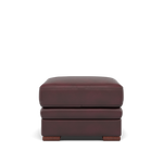 Gino Storage Footstool - Storage Stool Cat 60 Footstools Sterling Home 14 Cat-60/15 Montana Ruby Wooden Feet