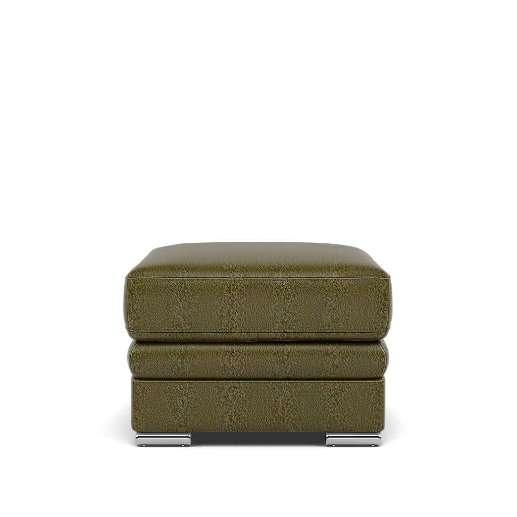 Gino Storage Footstool - Storage Stool Cat 60 Footstools Sterling Home 15 Cat-60/16 Montana Oregano Metal Feet