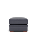 Gino Storage Footstool - Storage Stool Cat 60 Footstools Sterling Home 18 Cat-60/18 Montana Lavender Grey Wooden Feet