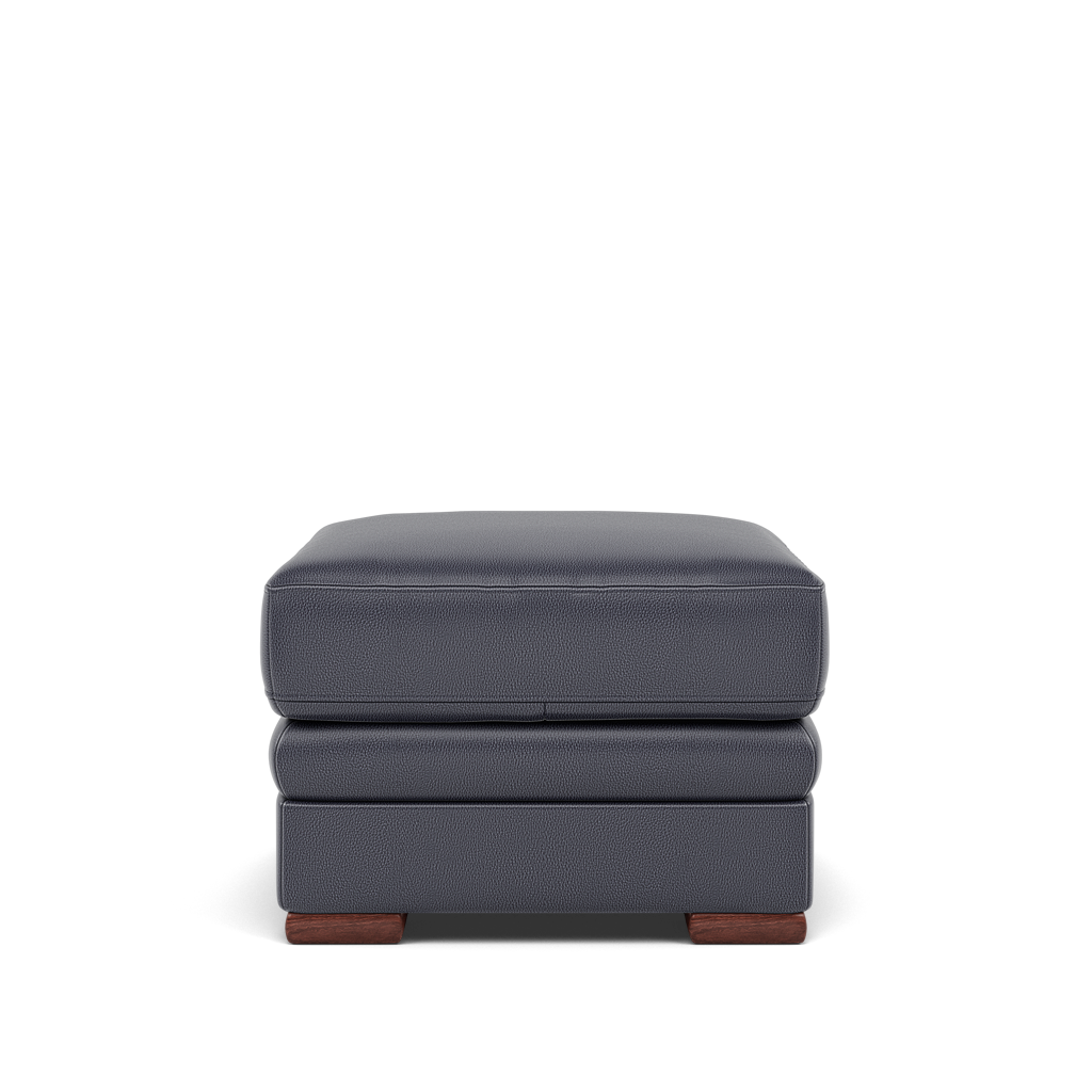 Gino Storage Footstool - Storage Stool Cat 60 Footstools Sterling Home 18 Cat-60/18 Montana Lavender Grey Wooden Feet