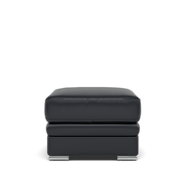 Gino Storage Footstool - Storage Stool Cat 60 Footstools Sterling Home 25 Cat-60/24 Montana Navy Metal Feet