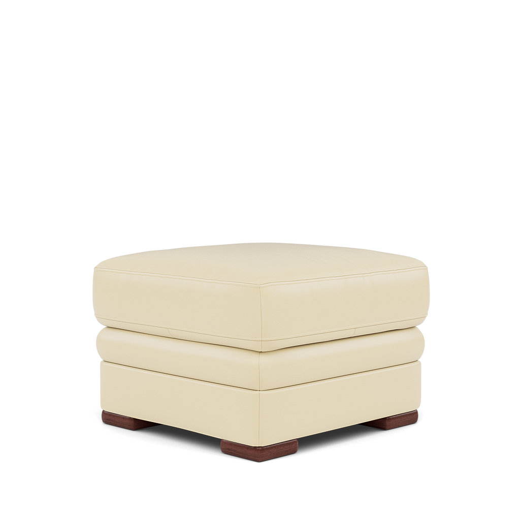 Gino Storage Footstool - Storage Stool Cat 60 — Cat-60/02 Montana Cool Cream / Wooden Feet, gallery image 3