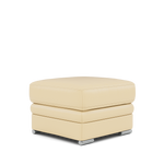 Gino Storage Footstool - Storage Stool Cat 60 — Cat-60/04 Montana Vanilla Cream / Metal Feet, gallery image 3