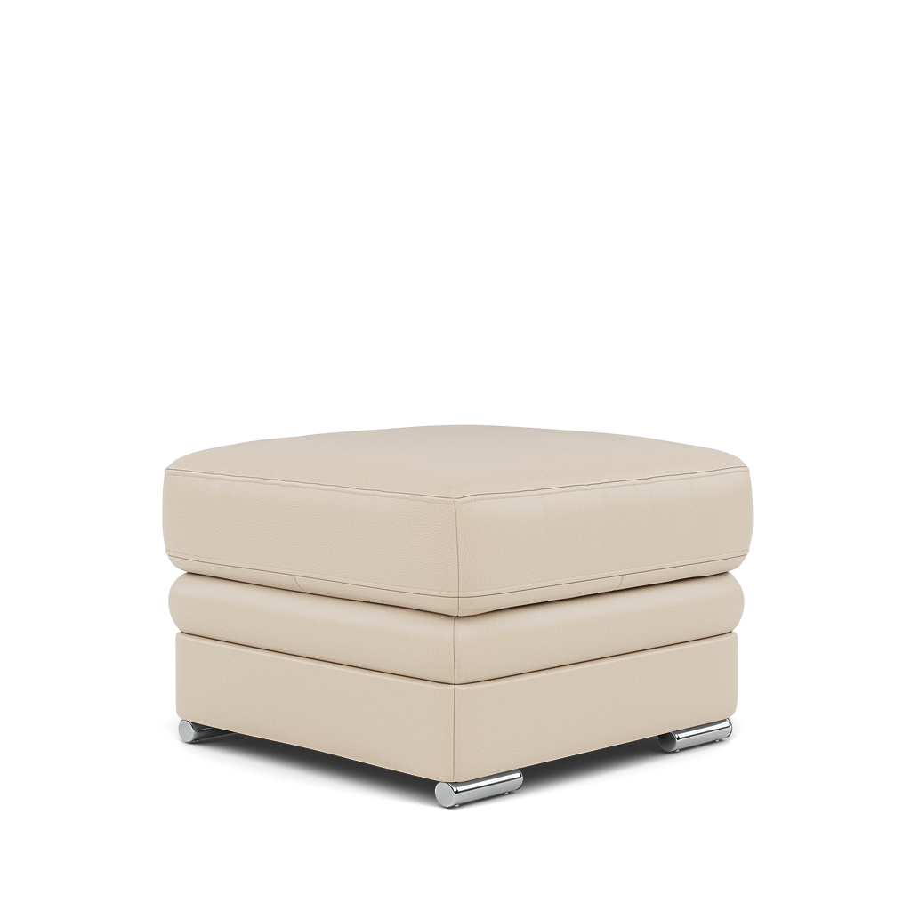 Gino Storage Footstool - Storage Stool Cat 60 — Cat-60/05 Montana Bone China / Metal Feet, gallery image 3