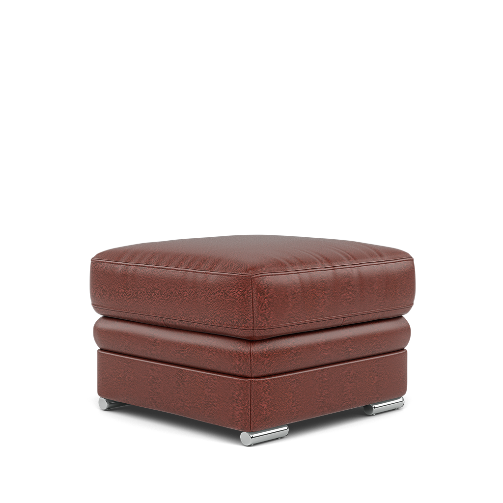 Gino Storage Footstool - Storage Stool Cat 60 — Cat-60/07 Montana Butterscotch / Metal Feet, gallery image 3