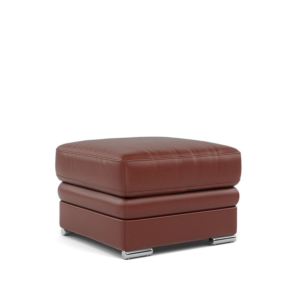 Gino Storage Footstool - Storage Stool Cat 60 — Cat-60/07 Montana Butterscotch / Metal Feet, gallery image 1