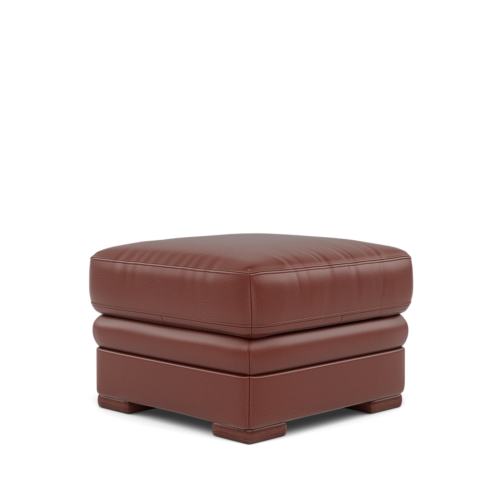 Gino Storage Footstool - Storage Stool Cat 60 — Cat-60/07 Montana Butterscotch / Wooden Feet, gallery image 3
