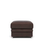 Gino Storage Footstool - Storage Stool Cat 60 — Cat-60/08 Montana Chocolate / Metal Feet, gallery image 2