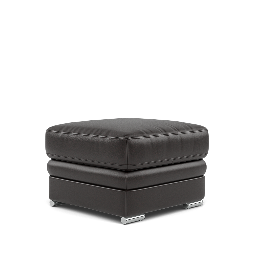 Gino Storage Footstool - Storage Stool Cat 60 — Cat-60/09 Montana Black Coffee / Metal Feet, gallery image 3