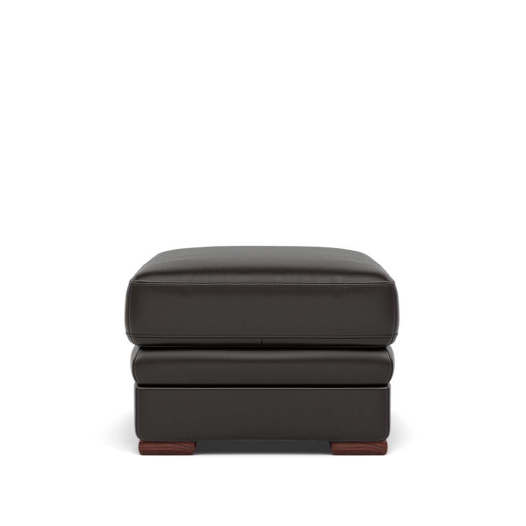 Gino Storage Footstool - Storage Stool Cat 60 — Cat-60/09 Montana Black Coffee / Wooden Feet, gallery image 2