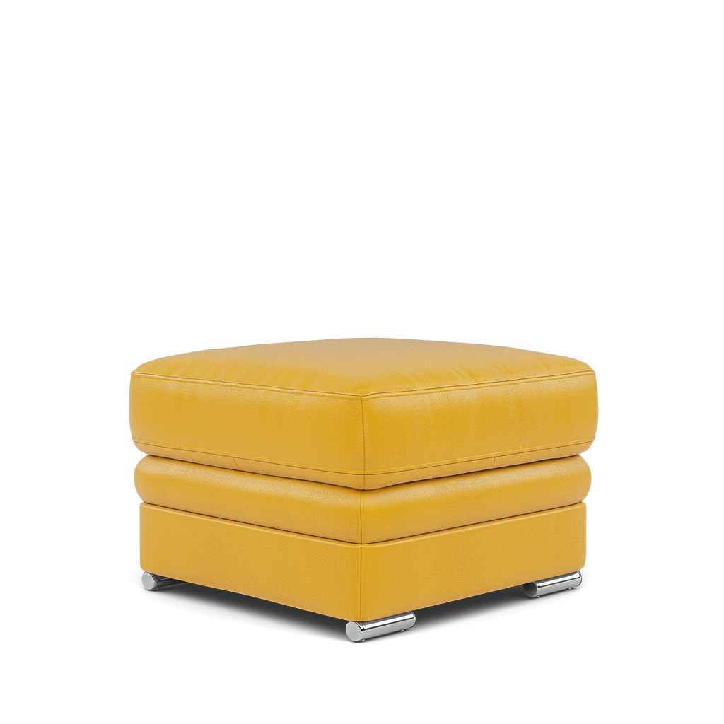Gino Storage Footstool - Storage Stool Cat 60 — Cat-60/10 Montana Sunburst / Metal Feet, gallery image 3
