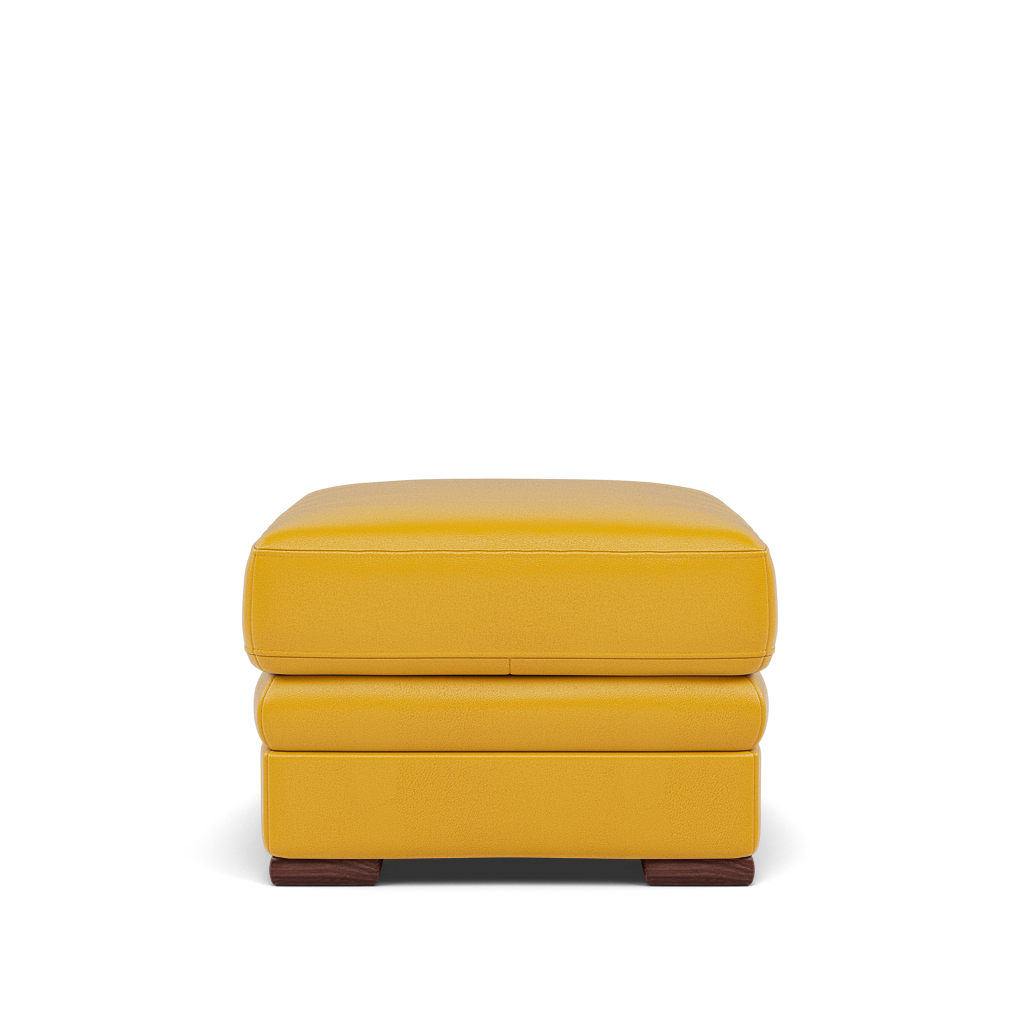 Gino Storage Footstool - Storage Stool Cat 60 — Cat-60/10 Montana Sunburst / Wooden Feet, gallery image 2