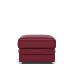 Gino Storage Footstool - Storage Stool Cat 60 — Cat-60/13 Montana Cranberry / Metal Feet, gallery image 2