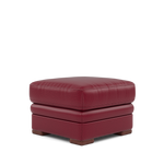 Gino Storage Footstool - Storage Stool Cat 60 — Cat-60/13 Montana Cranberry / Wooden Feet, gallery image 3