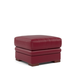 Gino Storage Footstool - Storage Stool Cat 60 — Cat-60/13 Montana Cranberry / Wooden Feet, gallery image 1