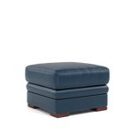 Gino Storage Footstool - Storage Stool Cat 60 — Cat-60/17 Montana Ocean / Wooden Feet, gallery image 1