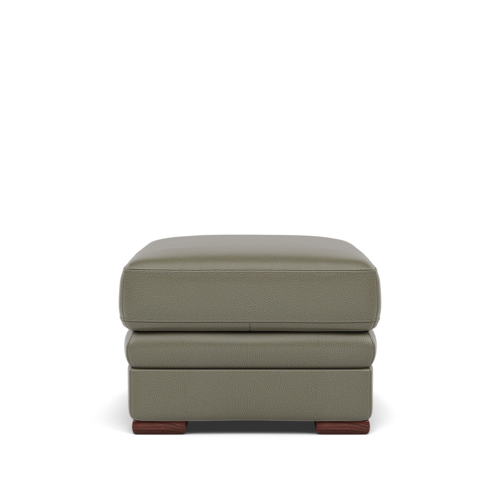 Gino Storage Footstool - Storage Stool Cat 60 — Cat-60/20 Montana Pewter / Wooden Feet, gallery image 2