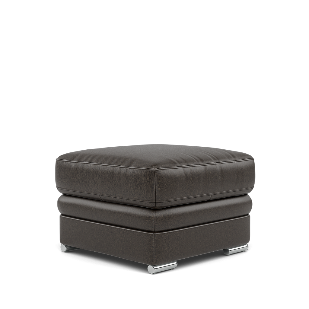 Gino Storage Footstool - Storage Stool Cat 60 — Cat-60/21 Montana Storm / Metal Feet, gallery image 3