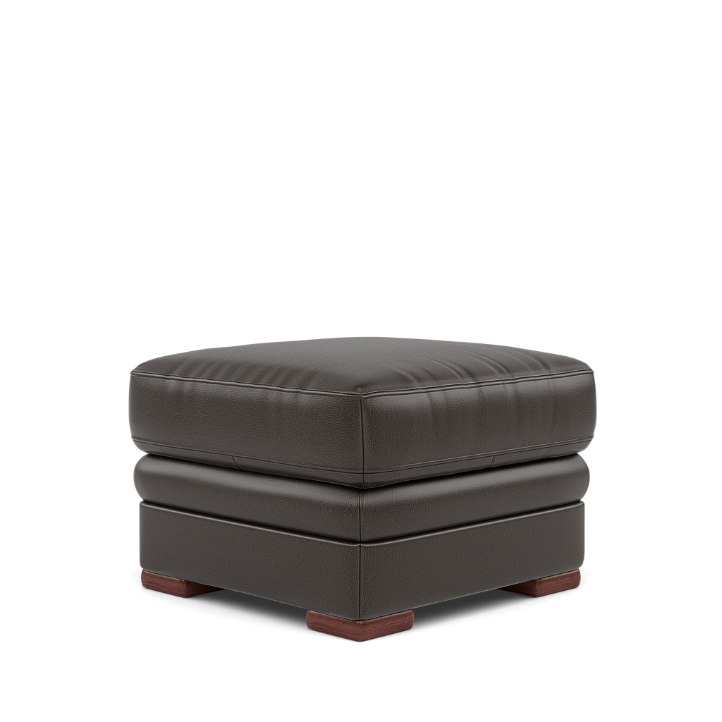 Gino Storage Footstool - Storage Stool Cat 60 — Cat-60/21 Montana Storm / Wooden Feet, gallery image 3