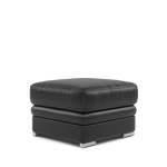 Gino Storage Footstool - Storage Stool Cat 60 — Cat-60/22 Montana Jet Black / Metal Feet, gallery image 3