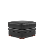 Gino Storage Footstool - Storage Stool Cat 60 — Cat-60/22 Montana Jet Black / Wooden Feet, gallery image 3