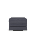 Gino Storage Footstool - Storage Stool Cat 60 Footstools Sterling Home 17 Cat-60/18 Montana Lavender Grey Metal Feet