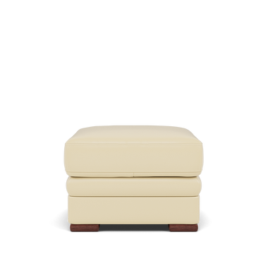 Gino Storage Footstool - Storage Stool Cat 60 Footstools Sterling Home 2 Cat-60/02 Montana Cool Cream Wooden Feet