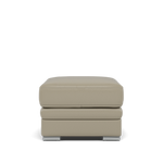 Gino Storage Footstool - Storage Stool Cat 60 Footstools Sterling Home 23 Cat-60/23 Montana Lead Grey Metal Feet