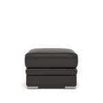 Gino Storage Footstool - Storage Stool Cat 60 Footstools Sterling Home 19 Cat-60/21 Montana Storm Metal Feet