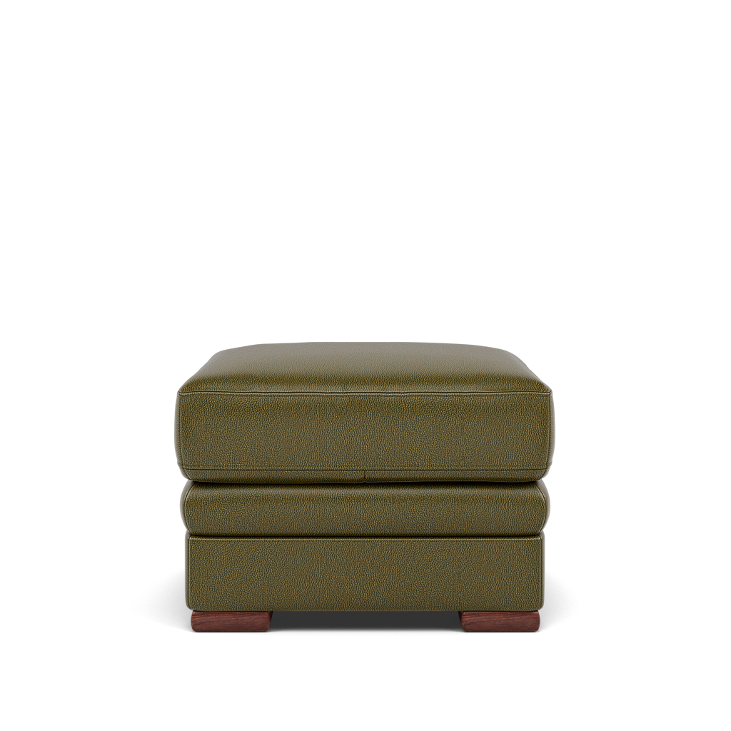 Gino Storage Footstool - Storage Stool Cat 60 Footstools Sterling Home 16 Cat-60/16 Montana Oregano Wooden Feet