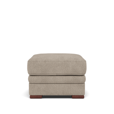 Gino Storage Footstool - Storage Stool F8 Footstools Sterling Home 2 Darwin Mink 50366 Wooden Feet