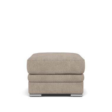 Gino Storage Footstool - Storage Stool F8 Footstools Sterling Home 1 Darwin Mink 50366 Metal Feet