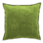 Eclipse Velvet Cushion Green - Eclipse Cushion Grass 60CM Sterling Home 1