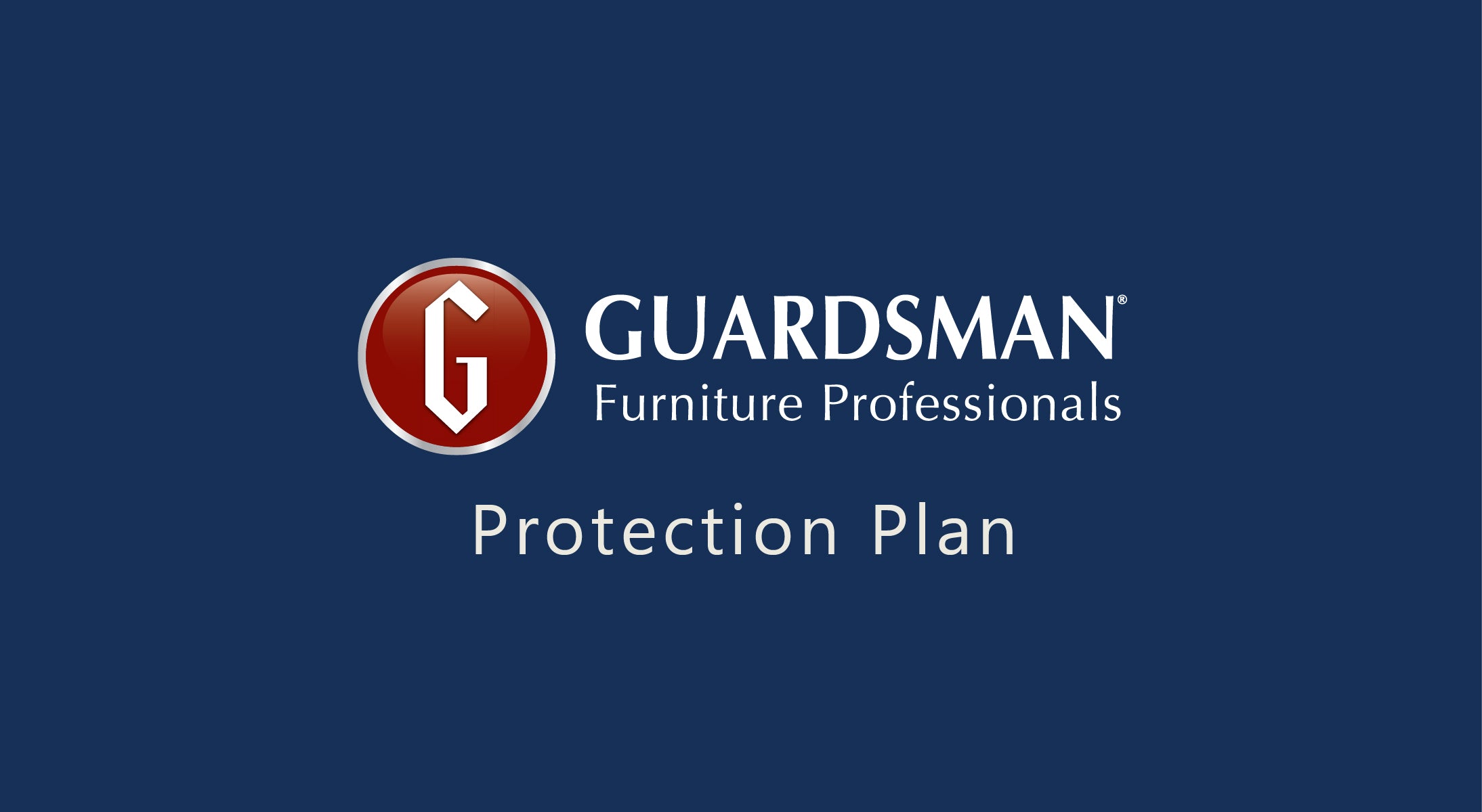 Guardsman Furniture Professionals logo on a blue background