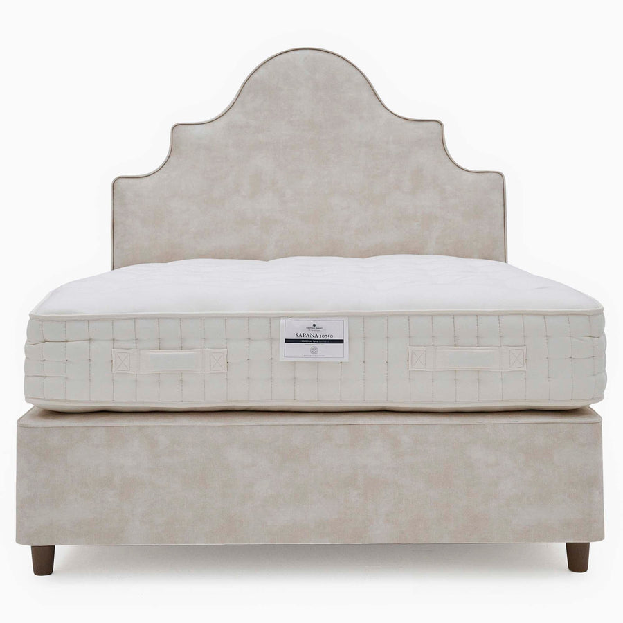 Harrison Spinks Sapana Divan Bed Set - True Edge Divan Set 180 x 200cm Z&L - Super King Zip & Link Sterling Home 2