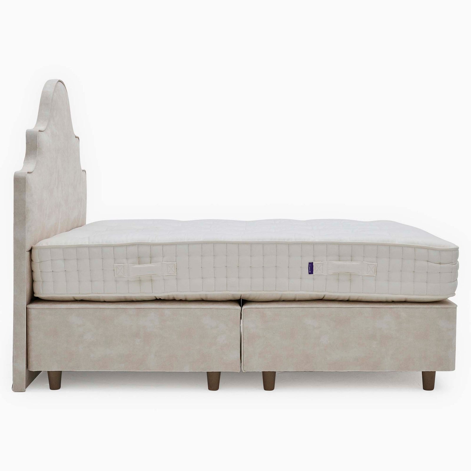 Harrison Spinks Sapana Divan Bed Set - True Edge Divan Set 135 x 190cm - Double Beds Sterling Home 4