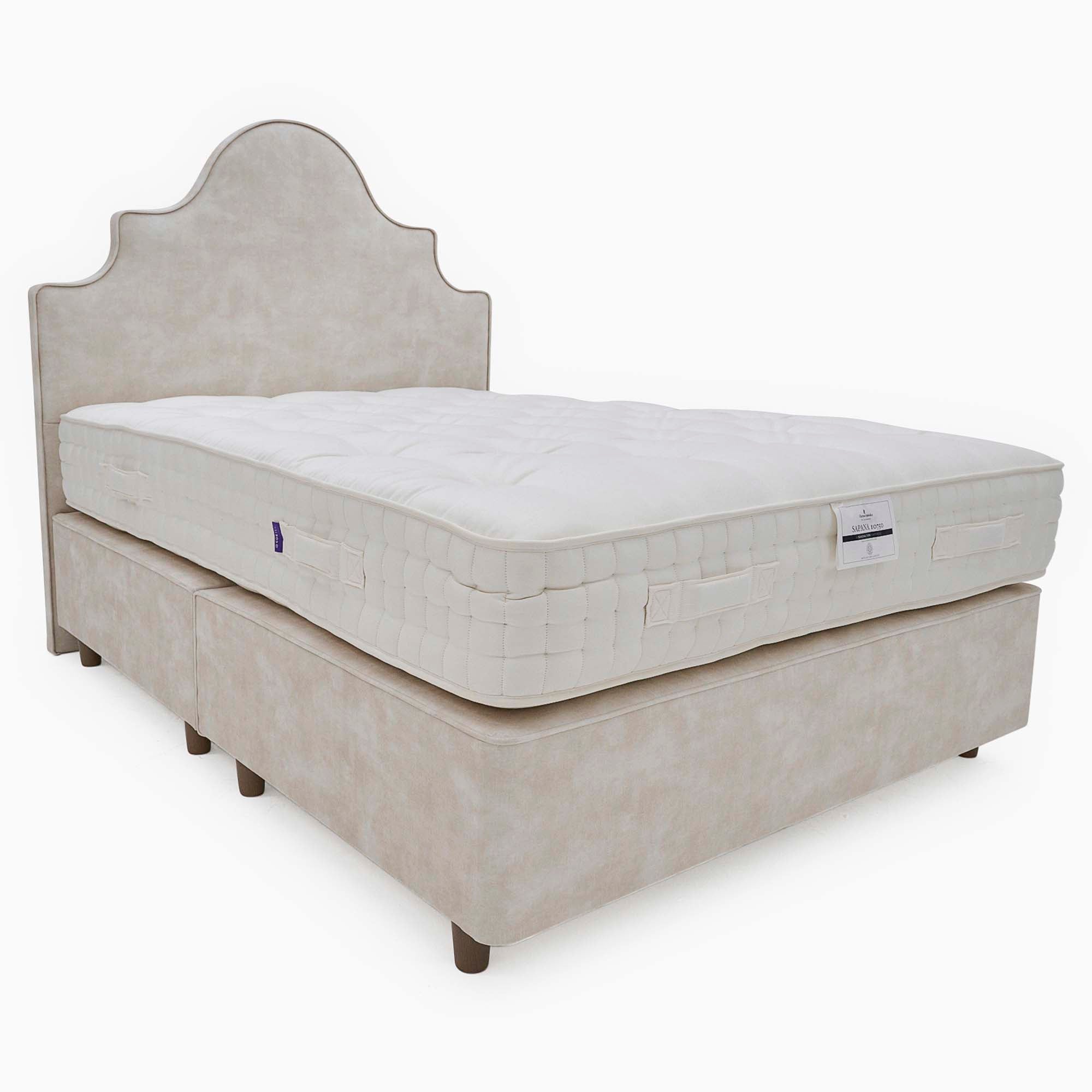 Harrison Spinks Sapana Divan Bed Set - True Edge Divan Set 135 x 190cm - Double Beds Sterling Home 6