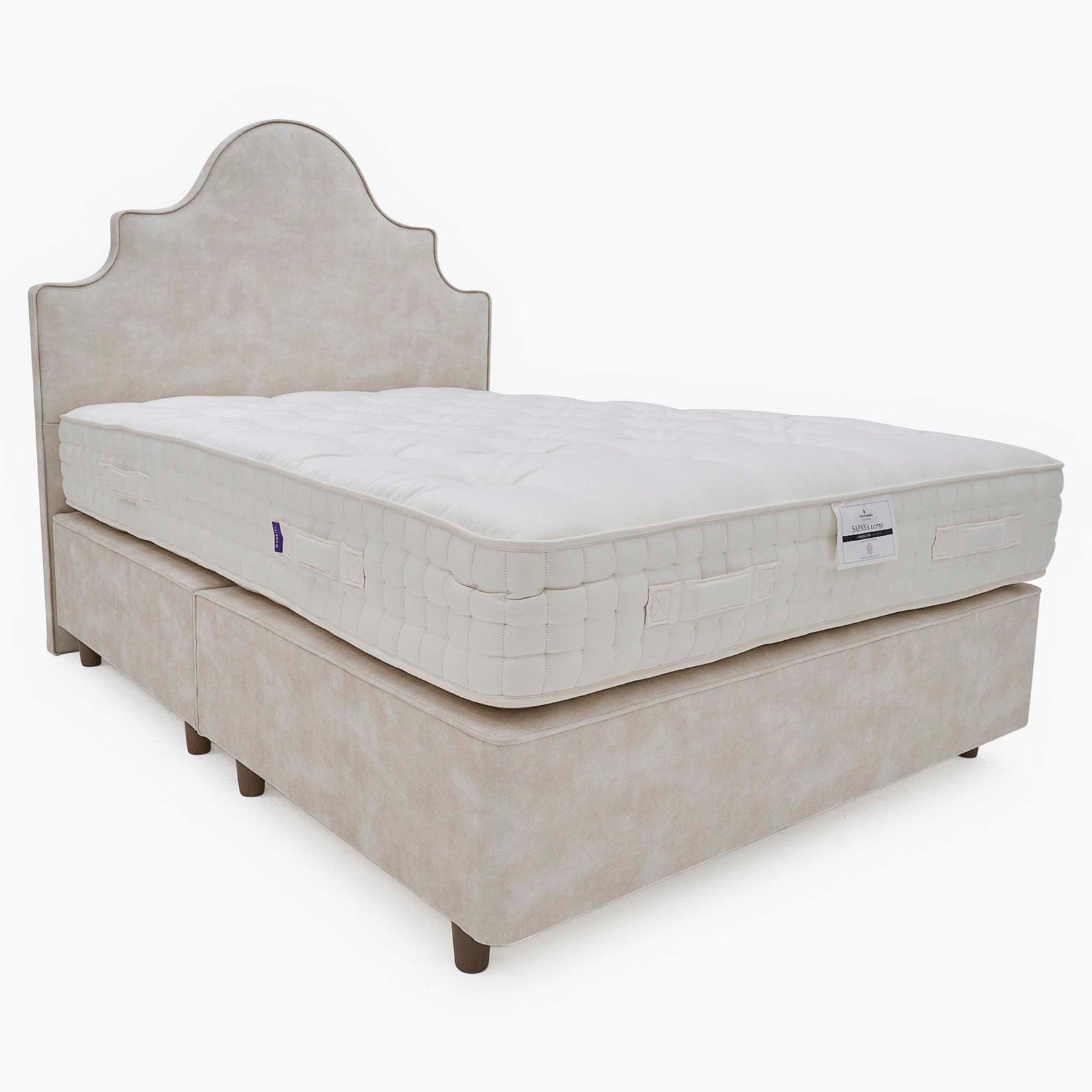 Harrison Spinks Sapana Divan Bed Set - True Edge Divan Set 150 x 200cm - King Sterling Home 6
