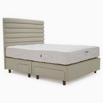 Harrison Somiar Divan Bed Set - True Edge Divan Set 150 x 200cm Z&L - King Size Zip & Link Sterling Home 1