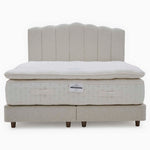 Harrison Spinks Somnium Luxury Bed Divan Set - Shallow True Edge Divan Set Incl Enhancer 5000 150 x 200cm - King Sterling Home 2