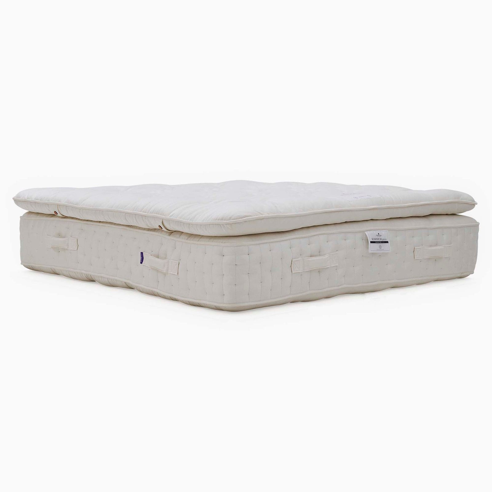 Harrison Spinks Somnium Luxury Mattress - Mattress Incl Enhancer 5000 180 x 200cm Z&L - Super King Zip & Link Sterling Home 1
