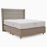 Harrison Spinks Sono Divan Bed Set - Padded Top Divan Set 150 x 200cm - King Sterling Home 1