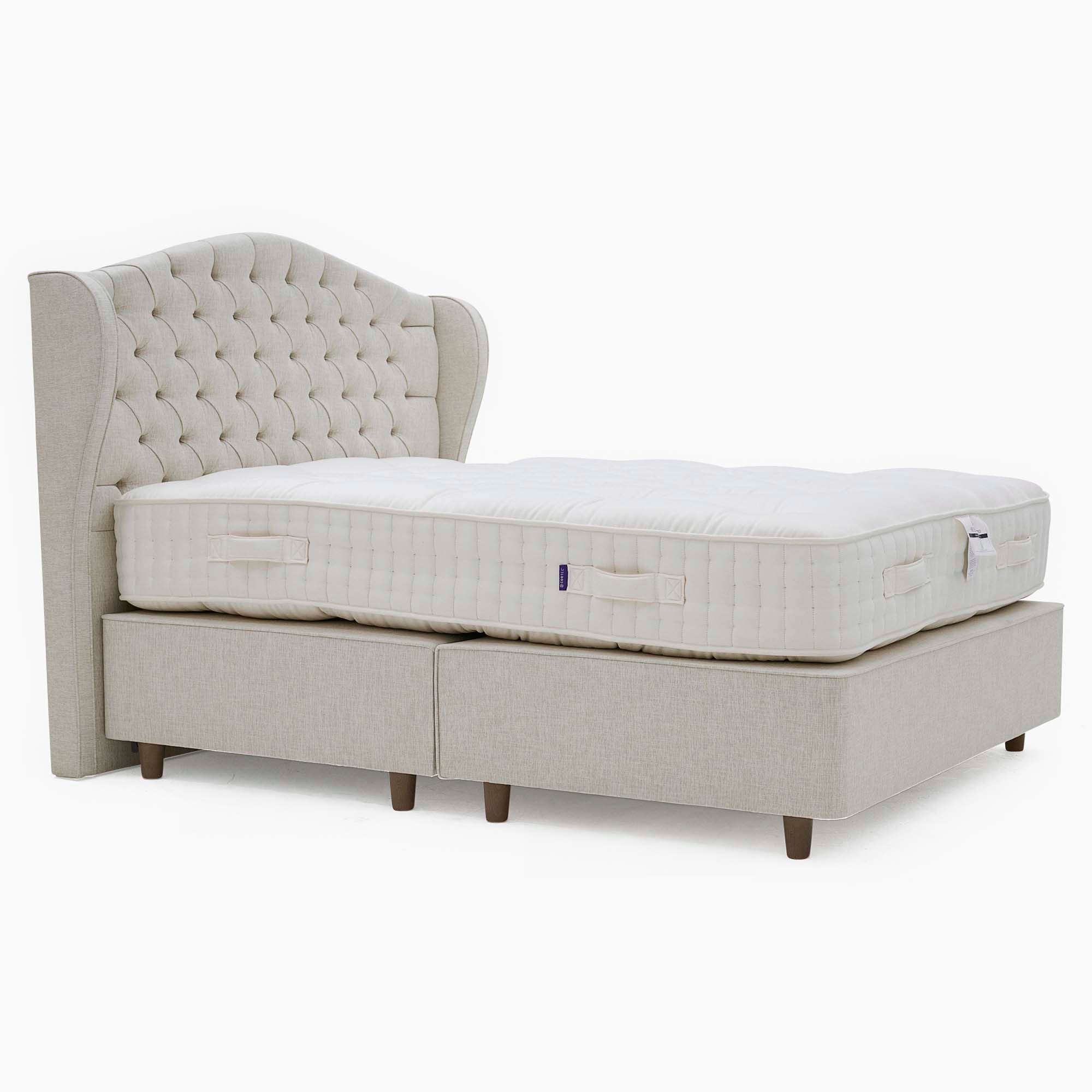 Harrison Spinks Sueno Divan Bed Set - True Edge Divan Set 135 x 190cm - Double Beds Sterling Home 1